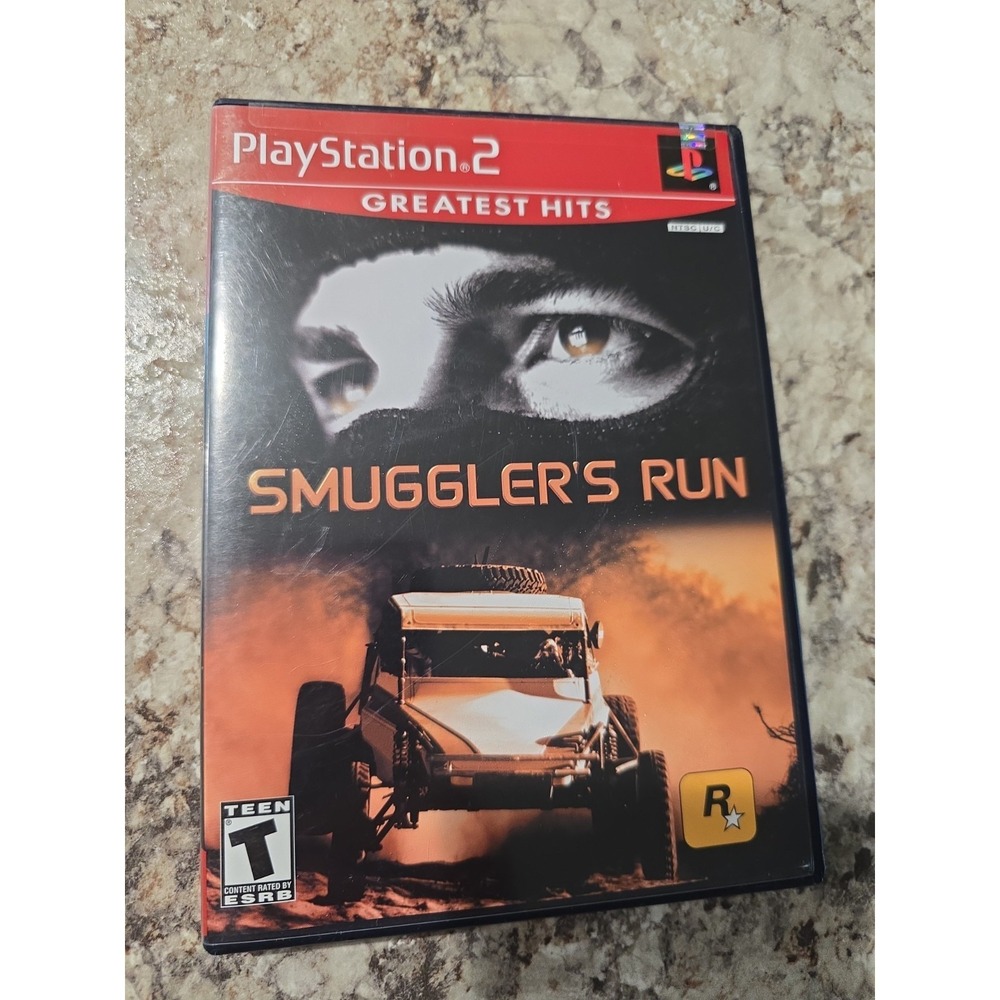 SMUGGLERS RUN PS2 Playstation 2 Complete w/ Case & Manual‎